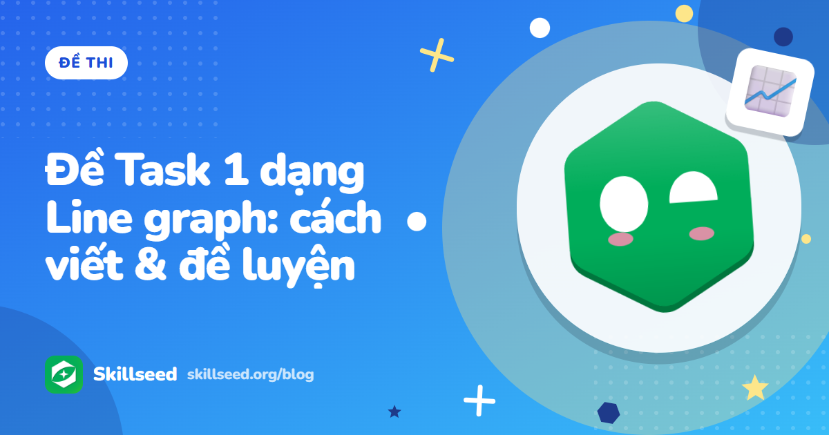 Đề IELTS Writing Task 1 dạng Line graph: cách viết và đề luyện tập